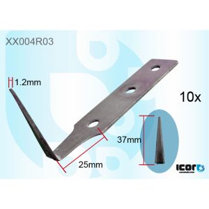 Kivágó Kés 37 mm STANDARD - CARBON-10 db